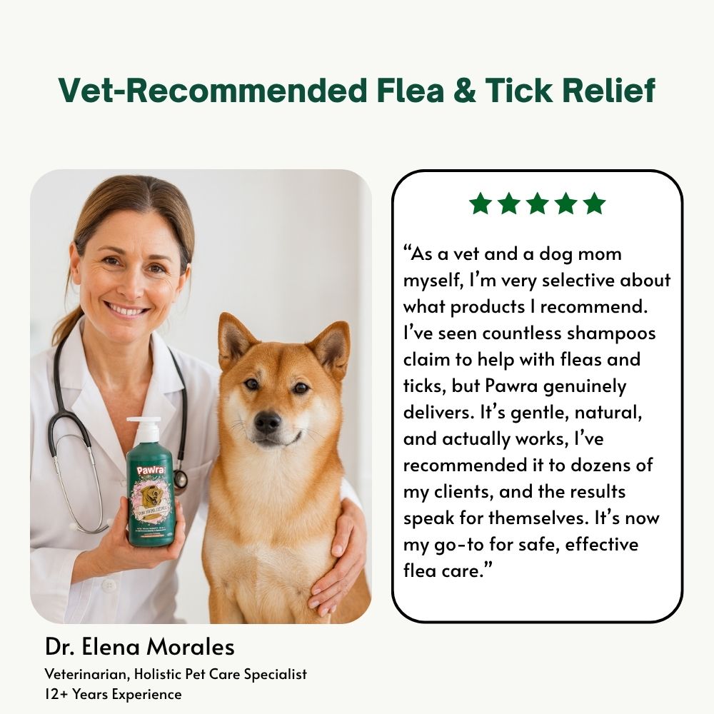 Pawra Flea & Tick Shampoo 16.9 fl oz